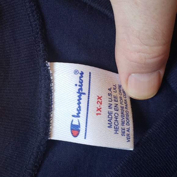 Men's Champion tee size 1x-2x - Picture 4 of 8